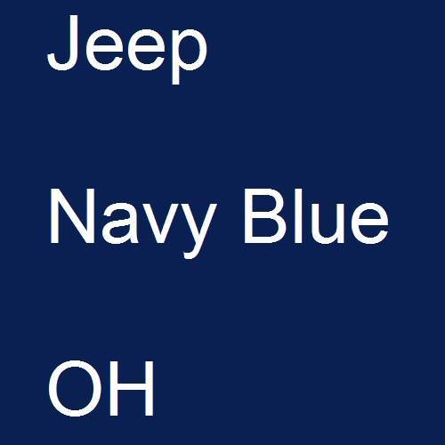 Jeep, Navy Blue, OH.